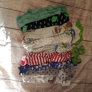 10 full onesies 6/9